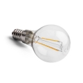 LED vláknová žárovka kapka E14 2,5W CL P45 2700K